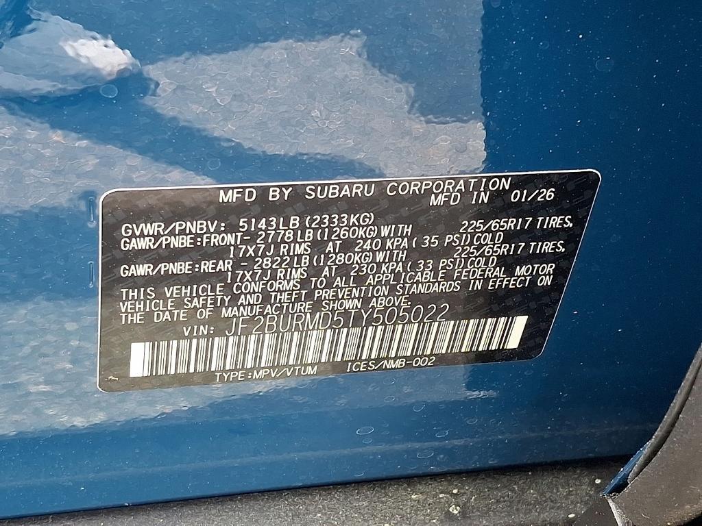 new 2026 Subaru Outback car, priced at $51,717