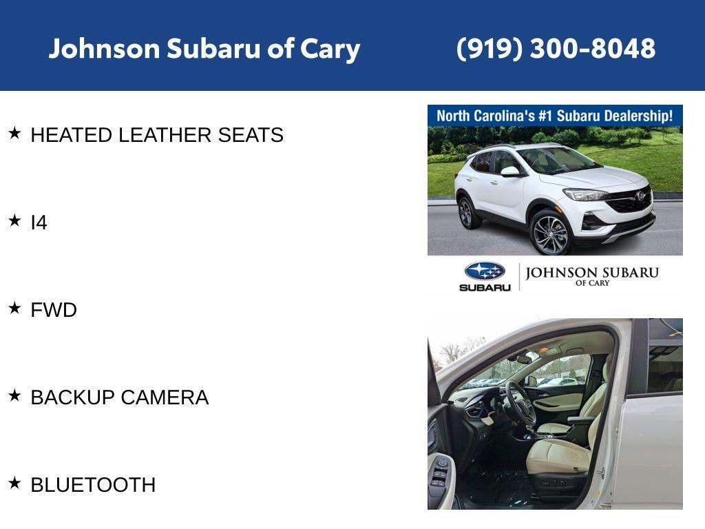 used 2021 Buick Encore GX car, priced at $19,495