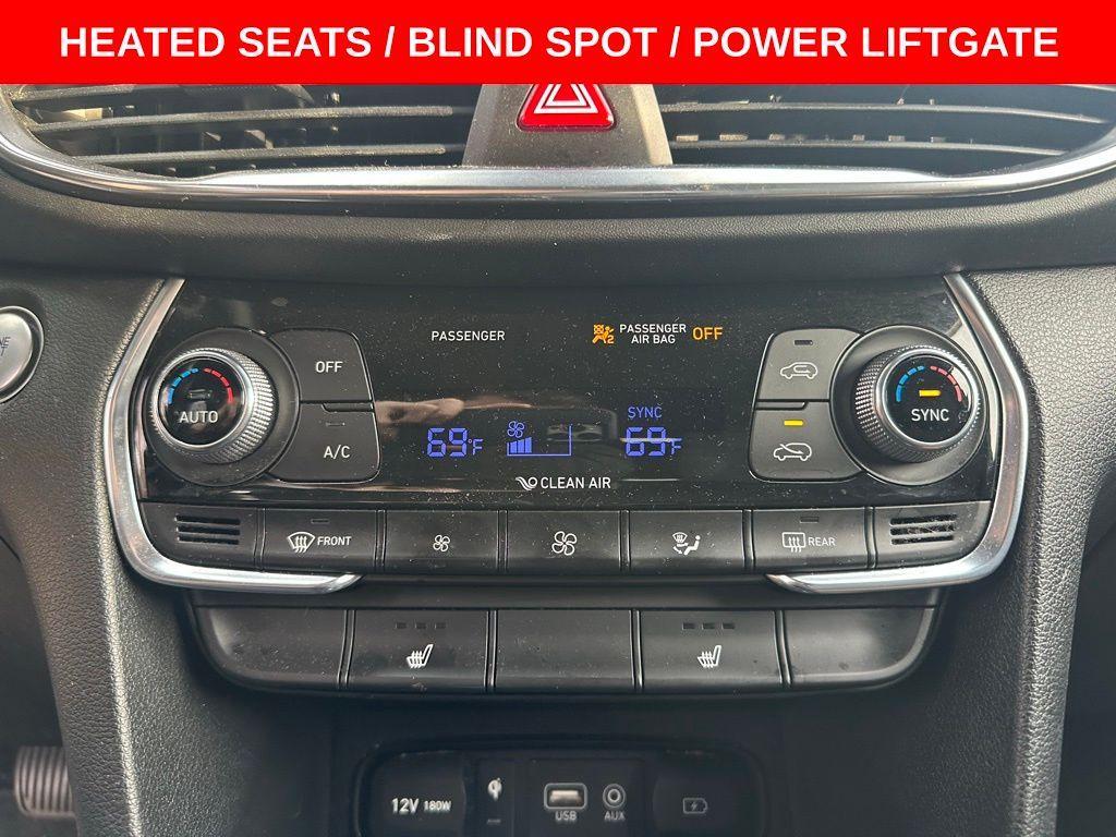 used 2020 Hyundai Santa Fe car, priced at $14,999