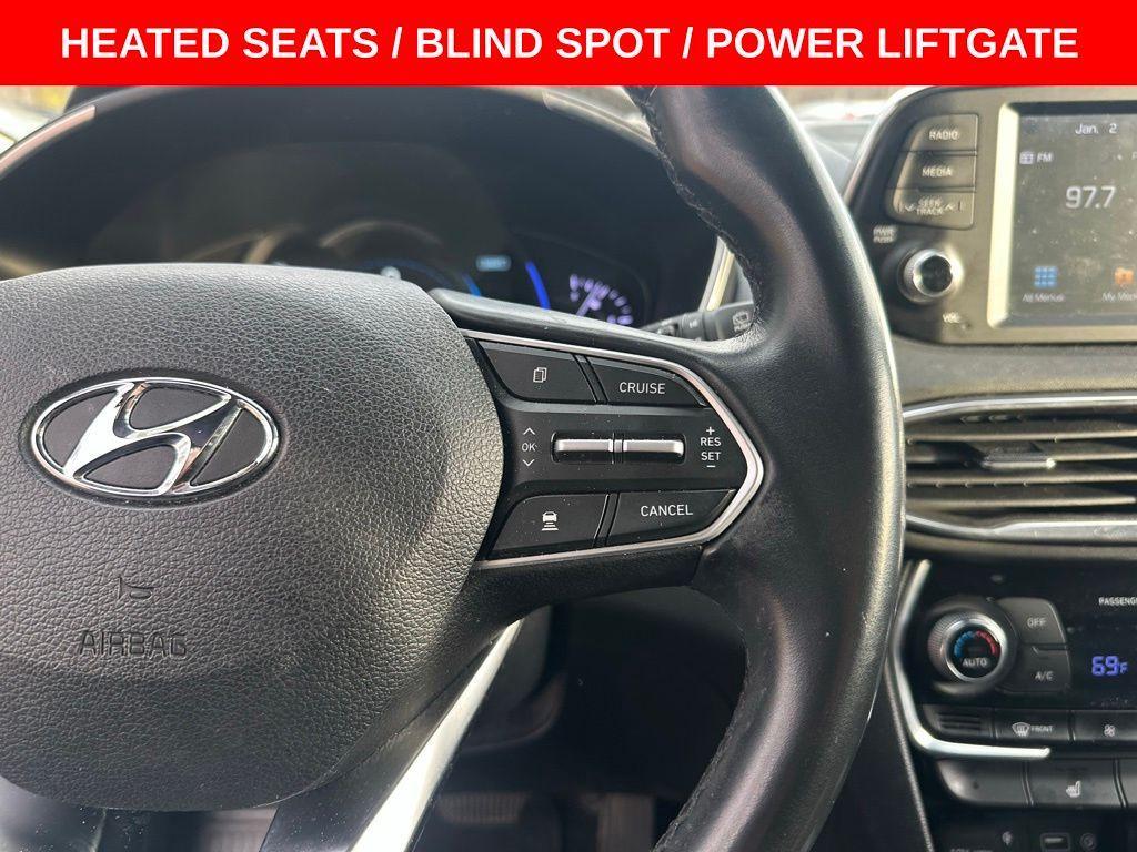 used 2020 Hyundai Santa Fe car, priced at $14,999