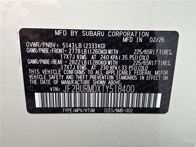 new 2026 Subaru Outback car, priced at $51,717
