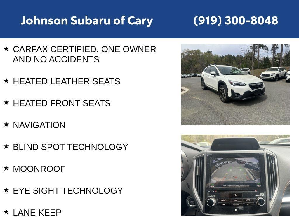used 2021 Subaru Crosstrek car, priced at $21,999