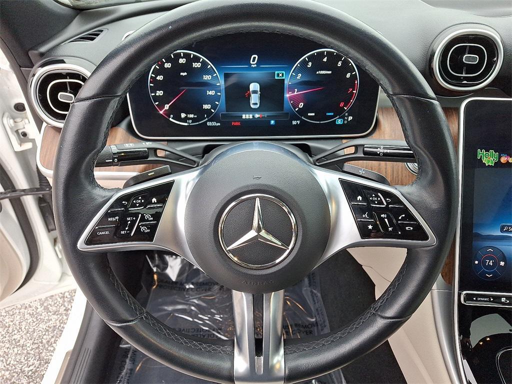used 2024 Mercedes-Benz C-Class car, priced at $34,250