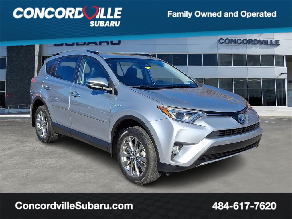 used 2018 Toyota RAV4 Hybrid car, priced at $18,000