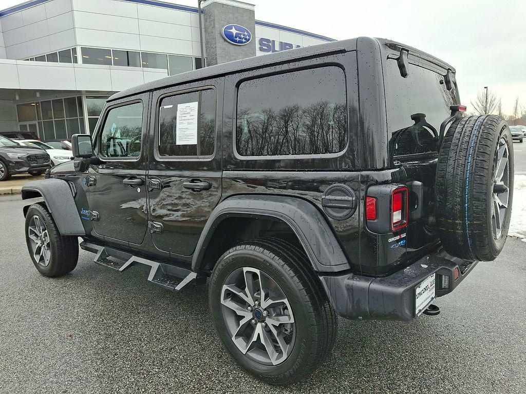 used 2025 Jeep Wrangler 4xe car, priced at $35,750