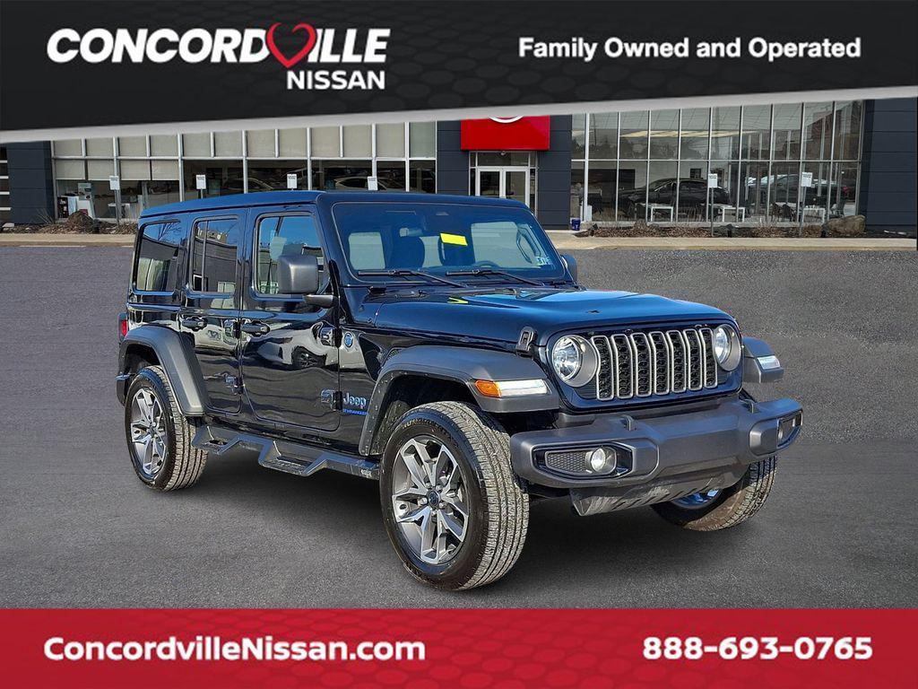 used 2025 Jeep Wrangler 4xe car, priced at $38,500