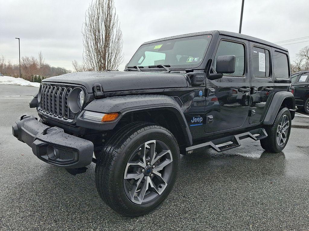 used 2025 Jeep Wrangler 4xe car, priced at $35,750