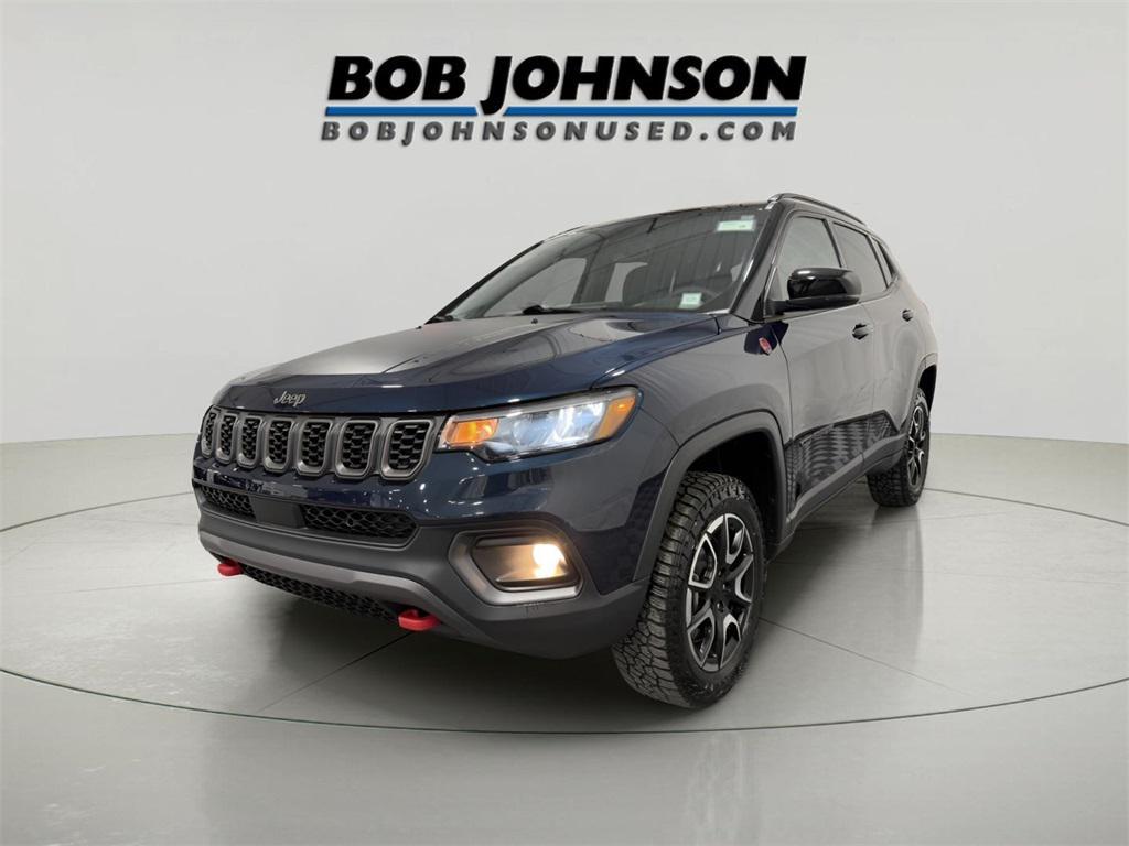 used 2024 Jeep Compass car, priced at $25,971