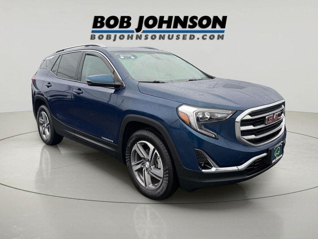 used 2021 GMC Terrain car, priced at $16,995