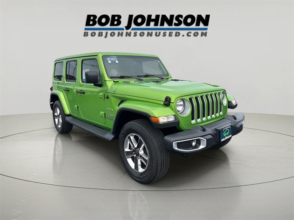used 2020 Jeep Wrangler Unlimited car, priced at $28,495