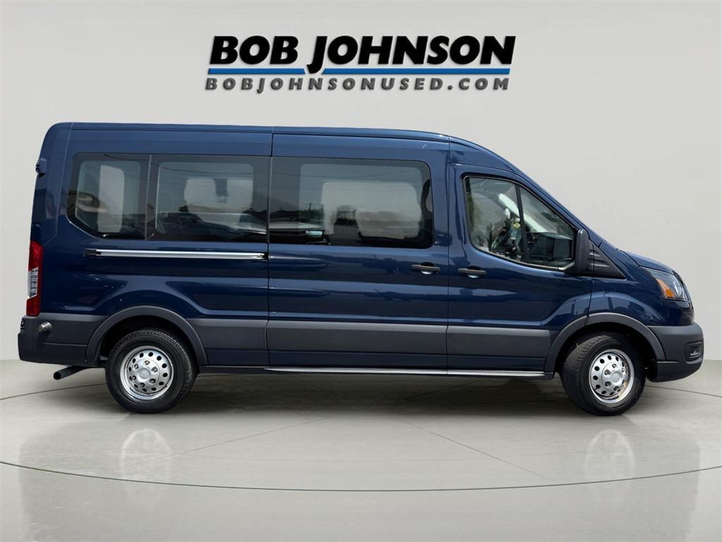 2020 Blue Jeans Metallic Ford Transit-350