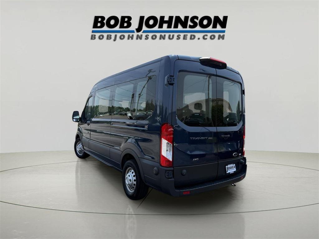 2020 Blue Jeans Metallic Ford Transit-350