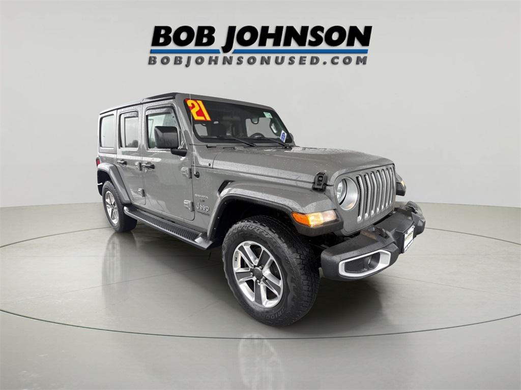 used 2021 Jeep Wrangler Unlimited car, priced at $28,529