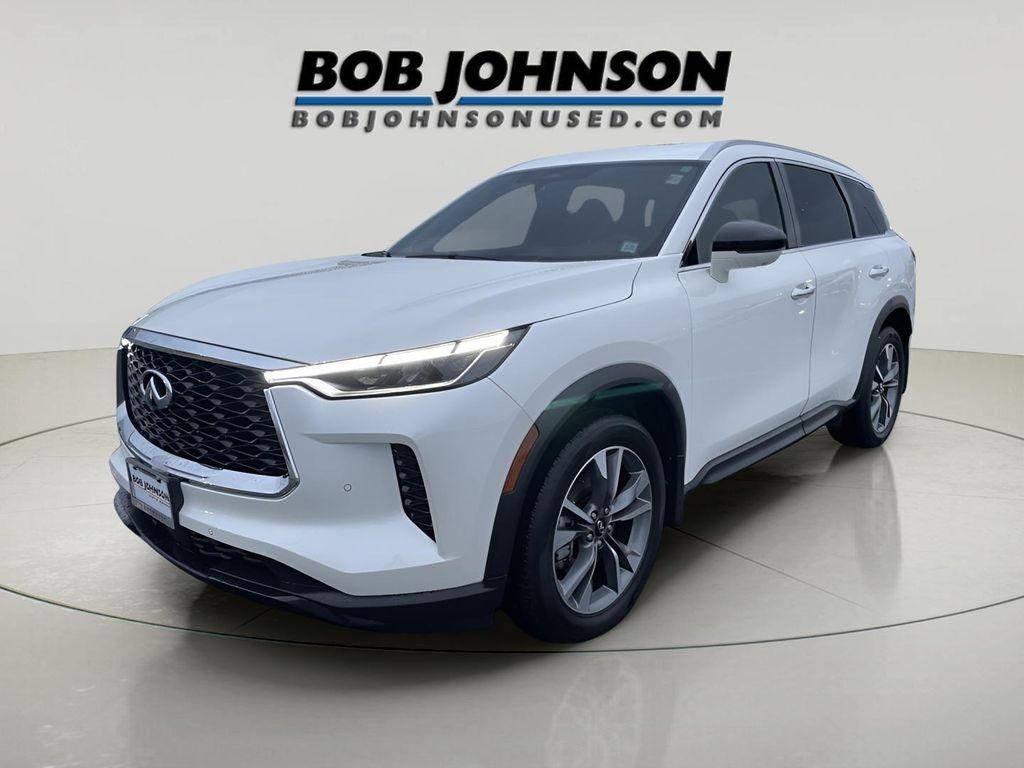 used 2025 INFINITI QX60 car, priced at $45,598