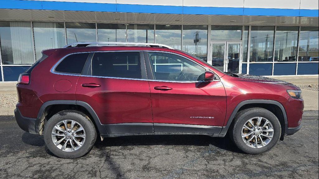 used 2021 Jeep Cherokee car, priced at $20,995