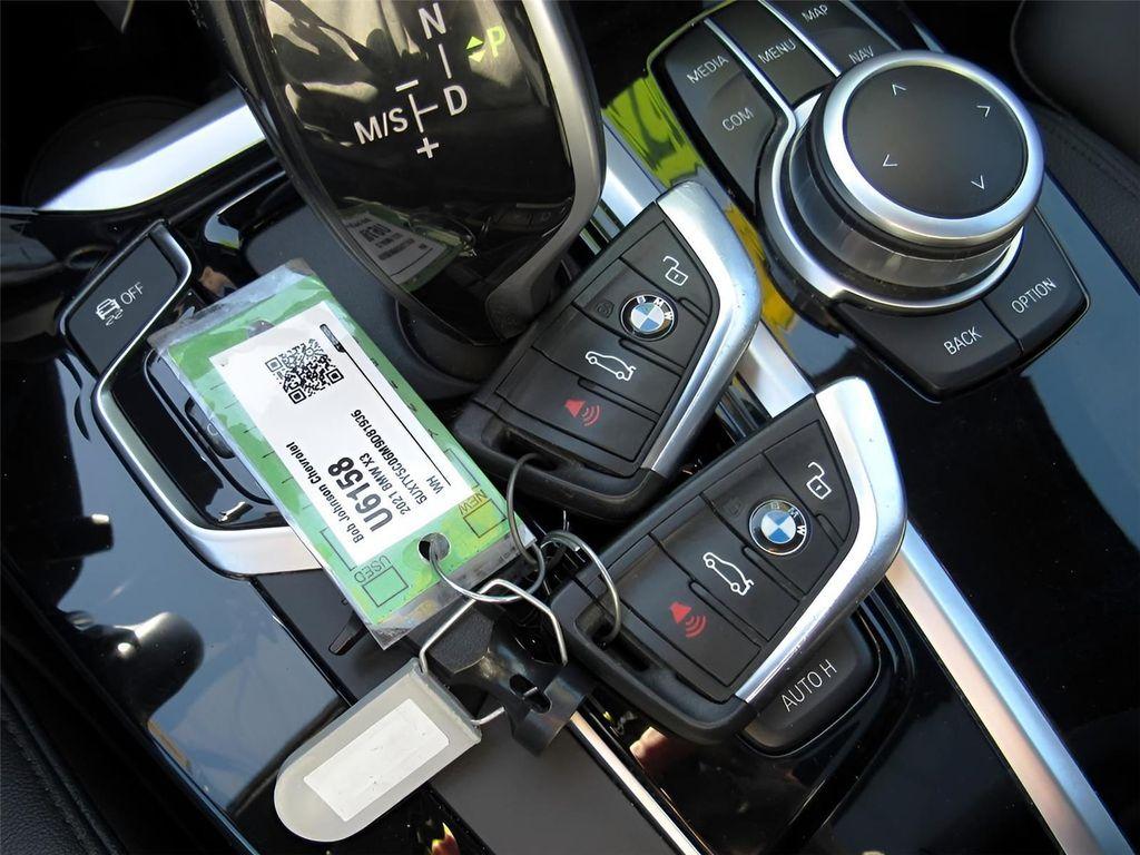 used 2021 BMW X3 car, priced at $27,500