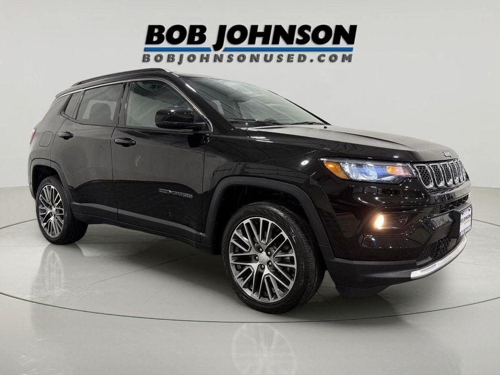 used 2023 Jeep Compass car, priced at $25,400