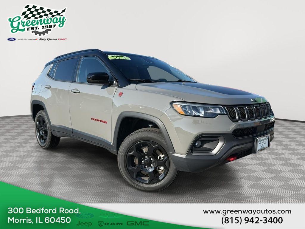 used 2023 Jeep Compass car, priced at $19,744