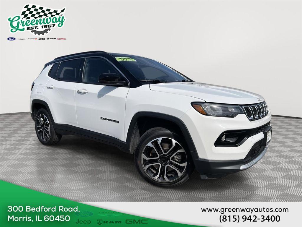 used 2023 Jeep Compass car, priced at $20,876