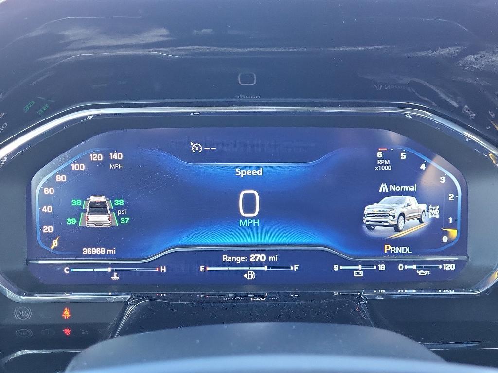 used 2025 Chevrolet Silverado 1500 car, priced at $43,787