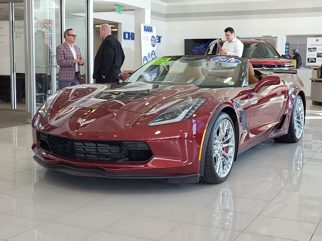 used 2016 Chevrolet Corvette car, priced at $77,645
