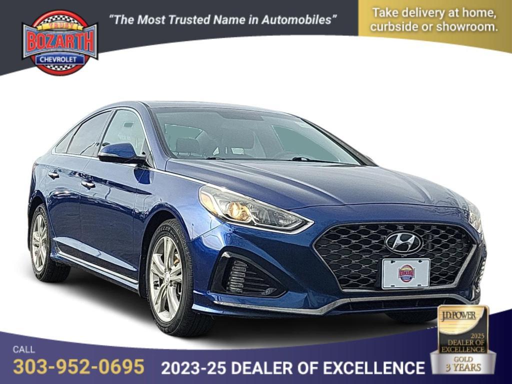 used 2019 Hyundai Sonata car, priced at $13,391
