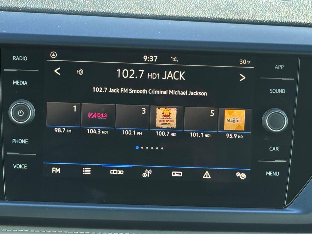 used 2024 Volkswagen Taos car, priced at $18,500