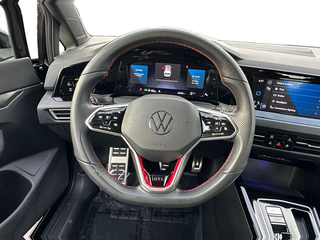 used 2024 Volkswagen Golf GTI car, priced at $24,500