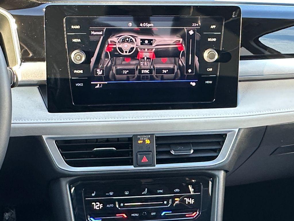 used 2025 Volkswagen Taos car, priced at $22,500