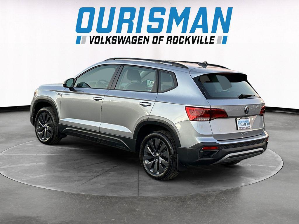 used 2024 Volkswagen Taos car, priced at $18,000