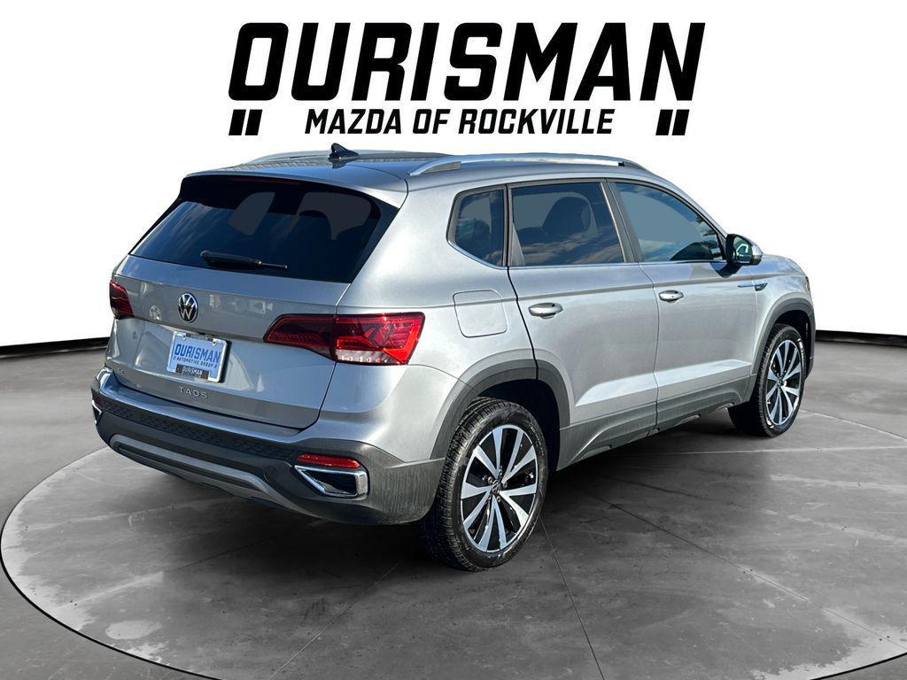 used 2022 Volkswagen Taos car, priced at $18,500