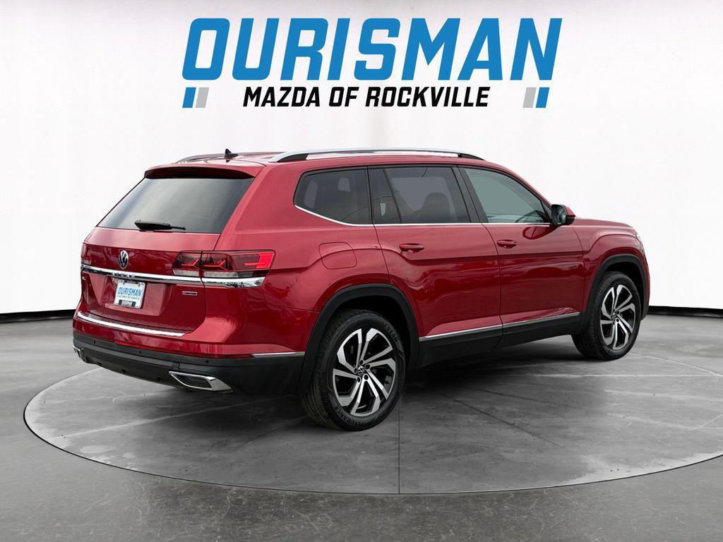 used 2022 Volkswagen Atlas car, priced at $25,000