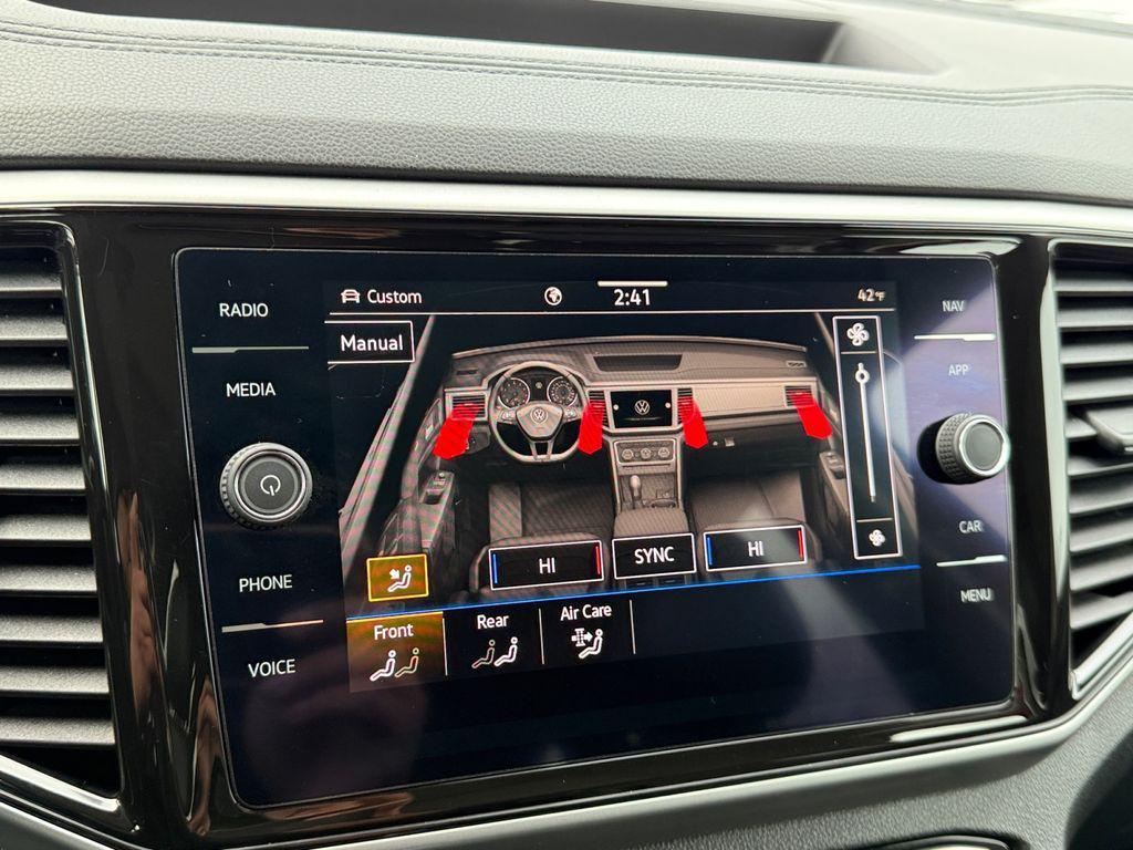 used 2022 Volkswagen Atlas car, priced at $25,000