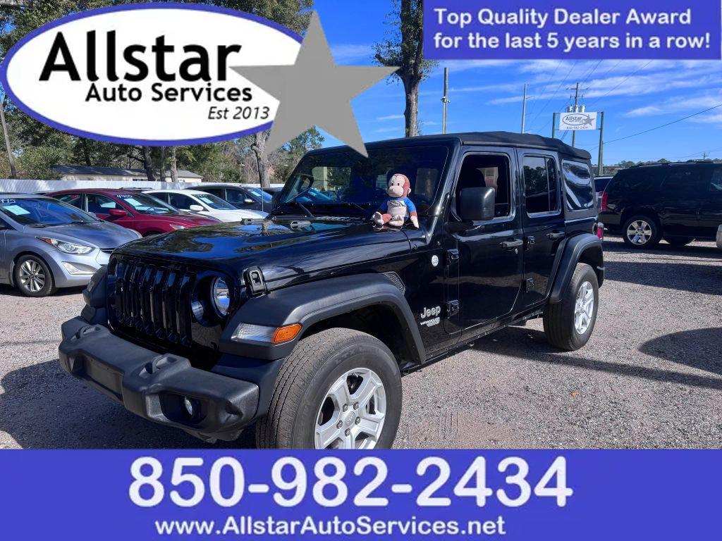 used 2018 Jeep Wrangler Unlimited car, priced at $15,500