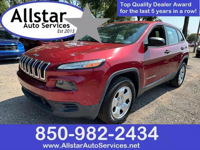 used 2014 Jeep Cherokee car, priced at $4,995
