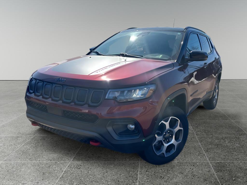 used 2022 Jeep Compass car, priced at $23,378