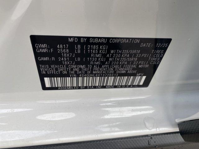 new 2026 Subaru Crosstrek car, priced at $34,635