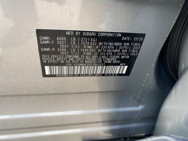 new 2026 Subaru Ascent car, priced at $50,393