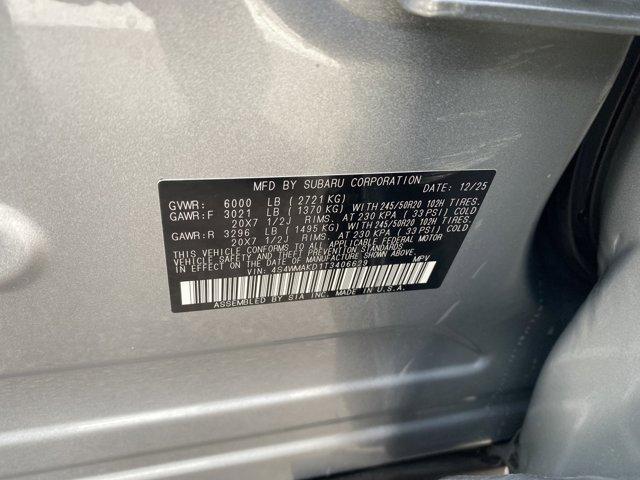 new 2026 Subaru Ascent car, priced at $52,540