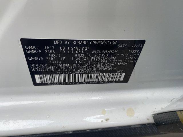 new 2026 Subaru Crosstrek car, priced at $32,063