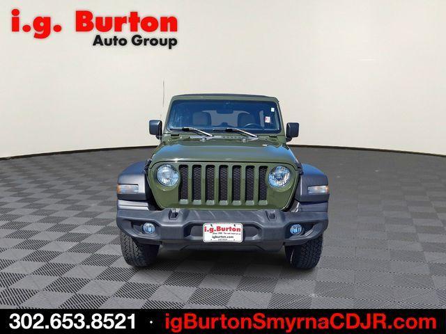 used 2021 Jeep Wrangler Unlimited car, priced at $30,794