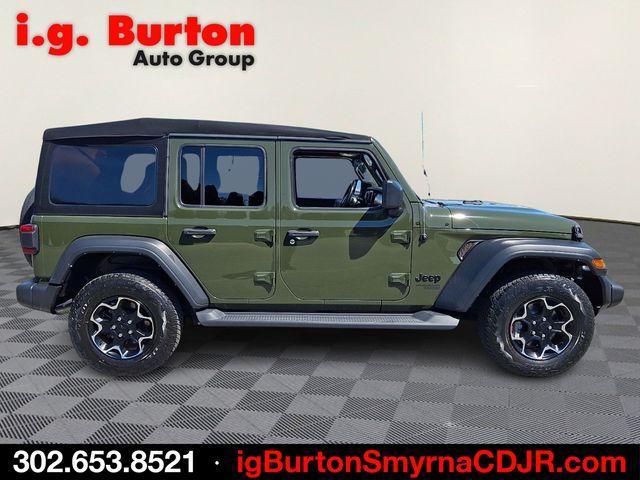used 2021 Jeep Wrangler Unlimited car, priced at $30,794