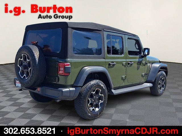 used 2021 Jeep Wrangler Unlimited car, priced at $30,794