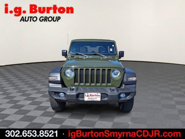 used 2021 Jeep Wrangler Unlimited car, priced at $29,000
