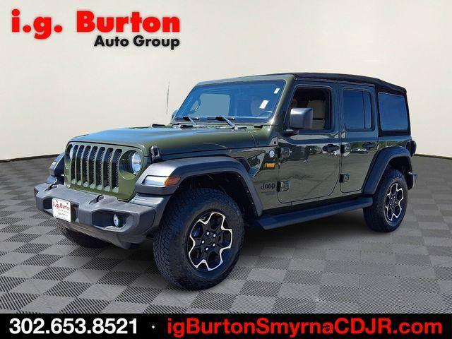 used 2021 Jeep Wrangler Unlimited car, priced at $30,794