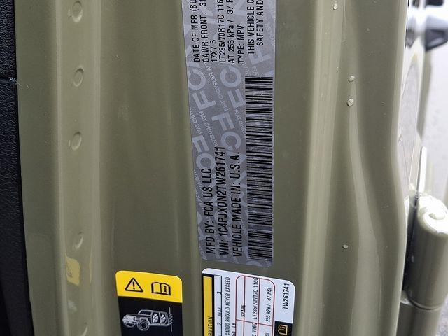 new 2026 Jeep Wrangler car, priced at $49,605