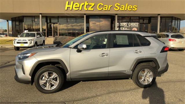 used 2025 Toyota RAV4 Hybrid car, priced at $33,513
