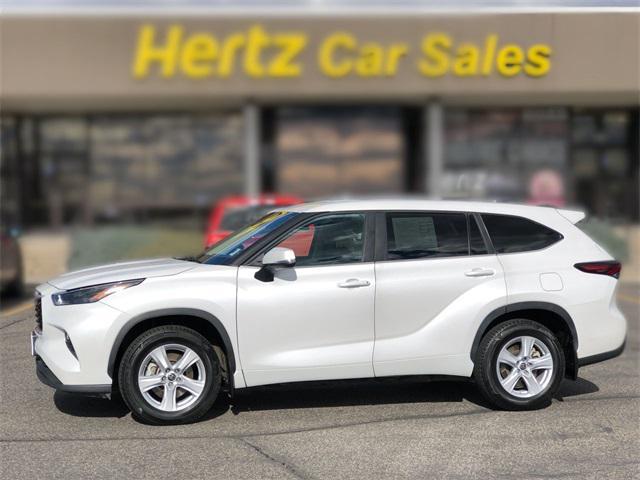 used 2024 Toyota Highlander car, priced at $29,501