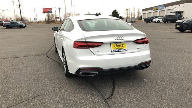 used 2025 Audi A5 Sportback car, priced at $35,221