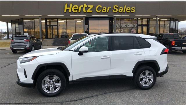 used 2025 Toyota RAV4 car, priced at $31,692
